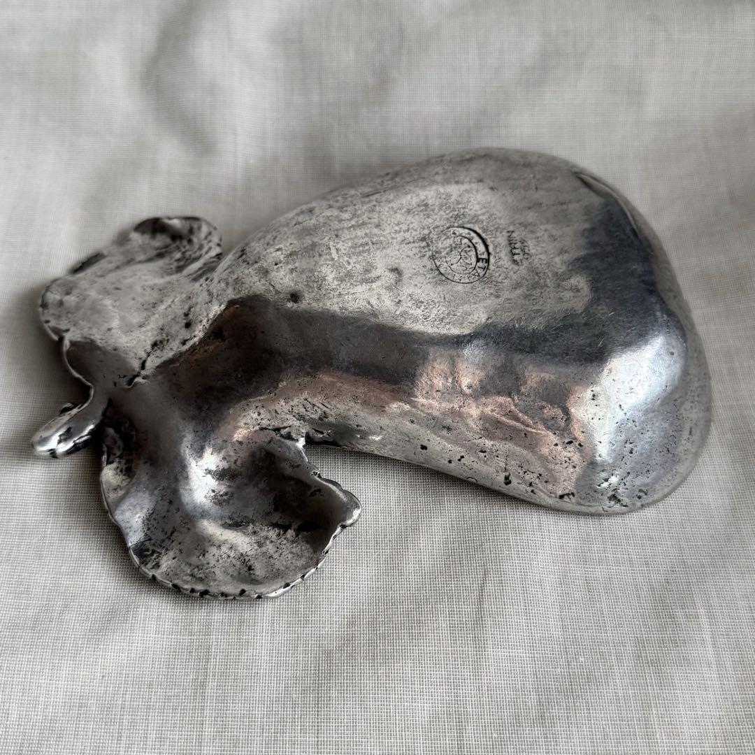 1950s フランス製 ピューター製 梨 ヴィンテージ アクセサリートレイ