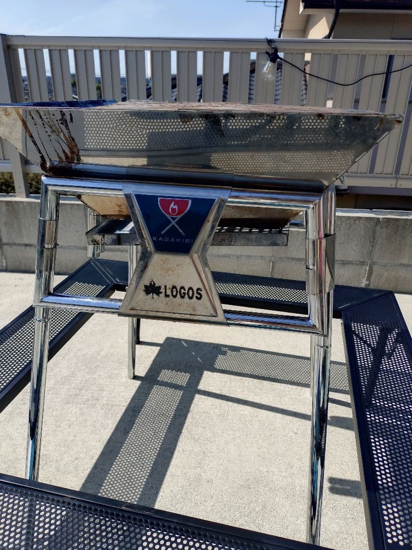 LOGOS アイアン囲炉裏テーブル ＆ KAGARIBI XL