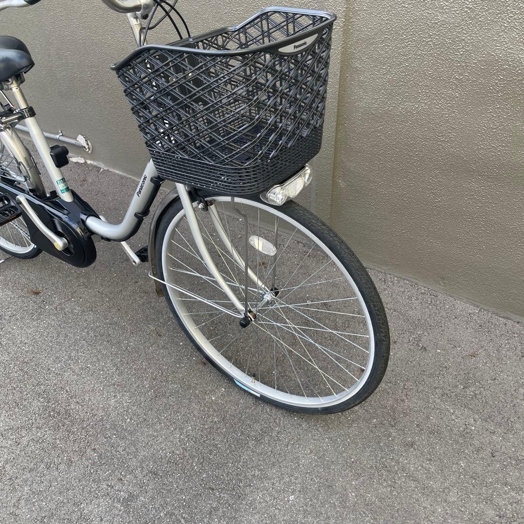 パナソニック電動アシスト自転車26インチ8.9Ah 【新品未開封】シルバー