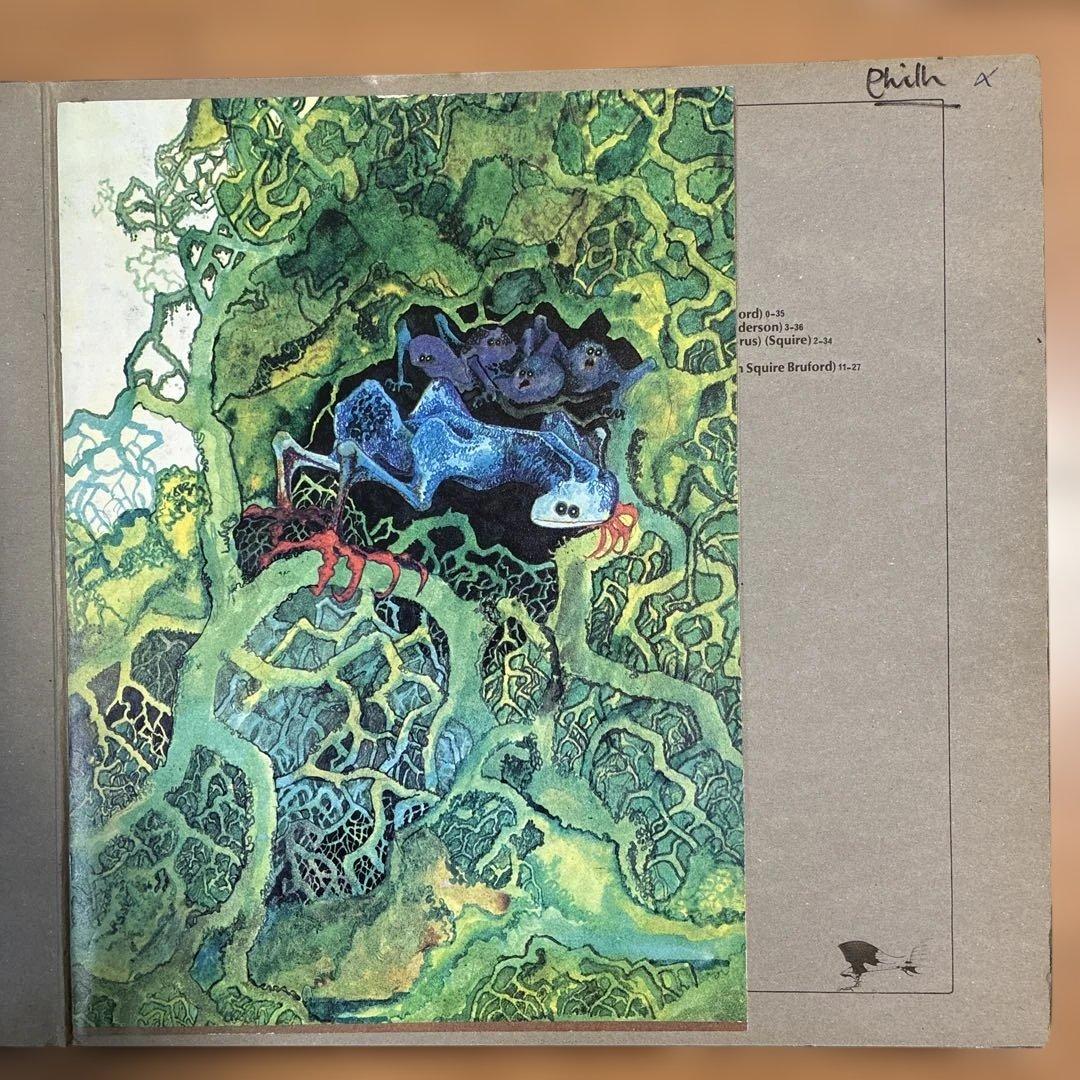 イエス 名盤 レコード こわれもの UKオリジナル盤