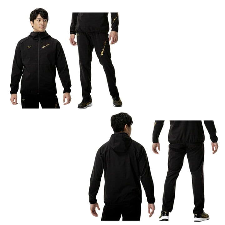 Mizuno Pro テックシールドフーディ×ロングパンツ上下セット サイズＸＯ