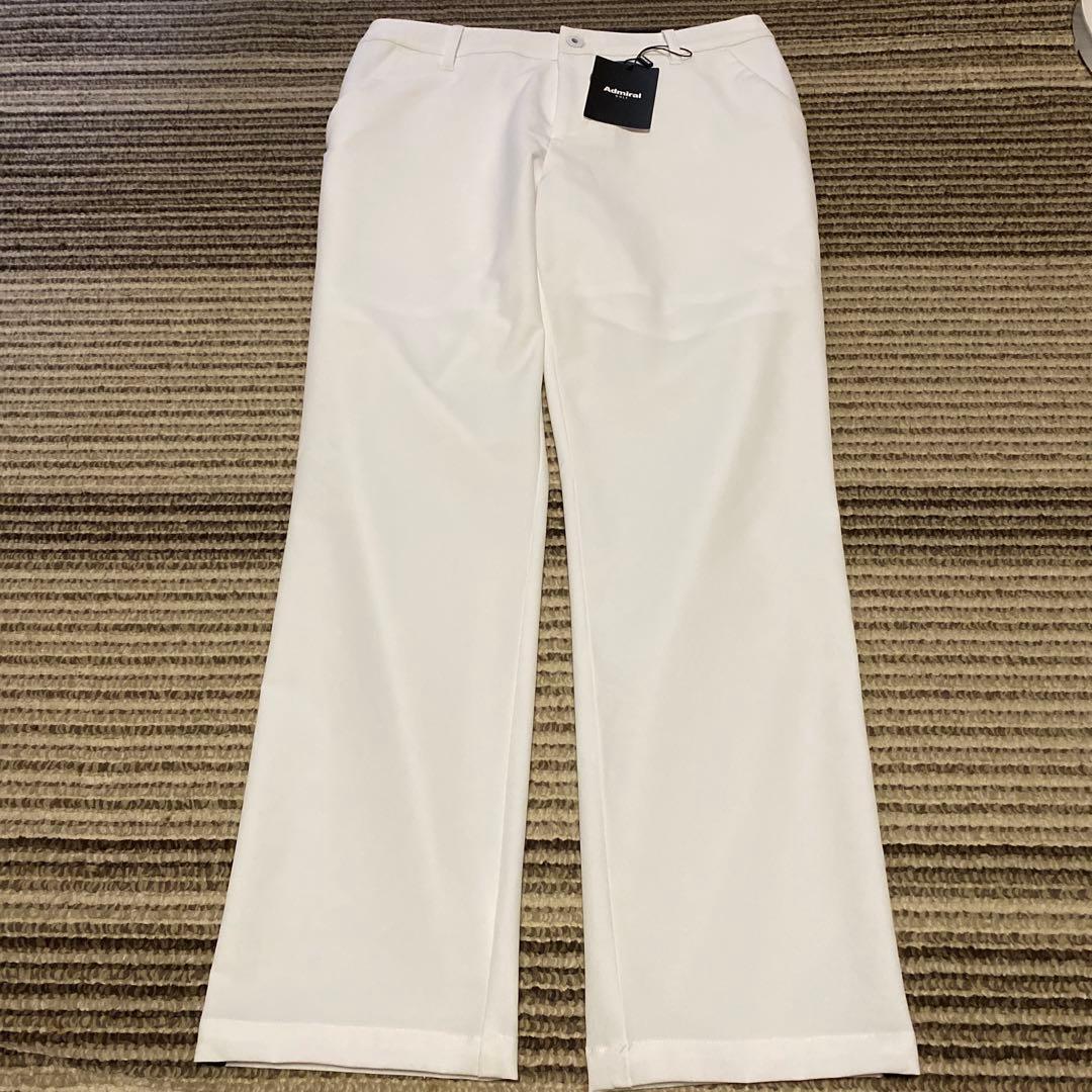 最終値下げ‼️アドミラル　レディース　パンツ L ゴルフウェア ロングパンツ　白