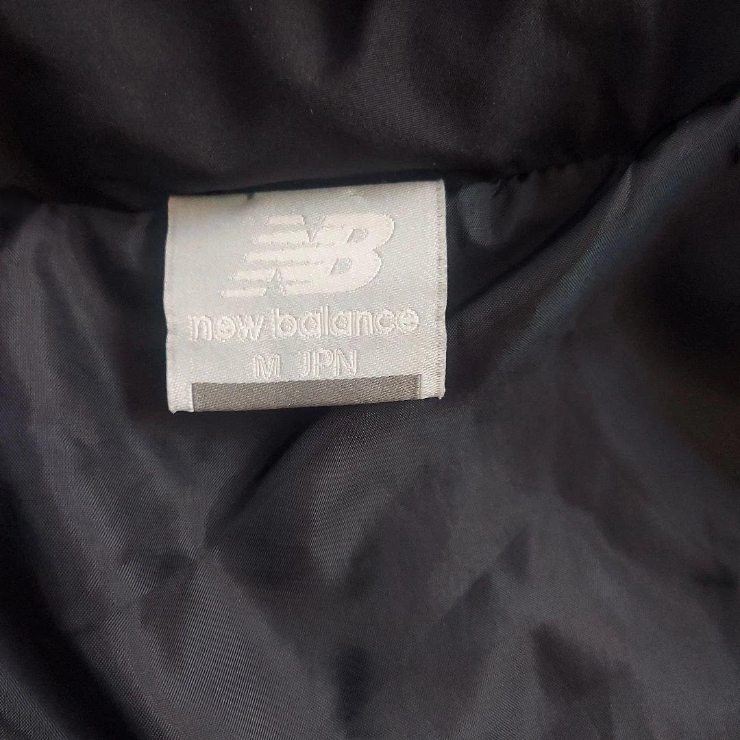 New Balance 黒 ベンチコート フード付き