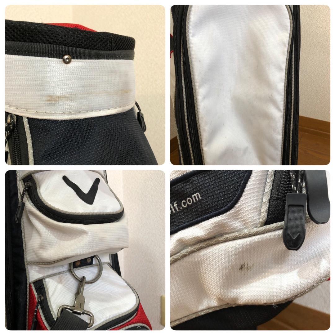 Callaway キャロウェイ キャディバッグ ゴルフバッグ カート 7分割