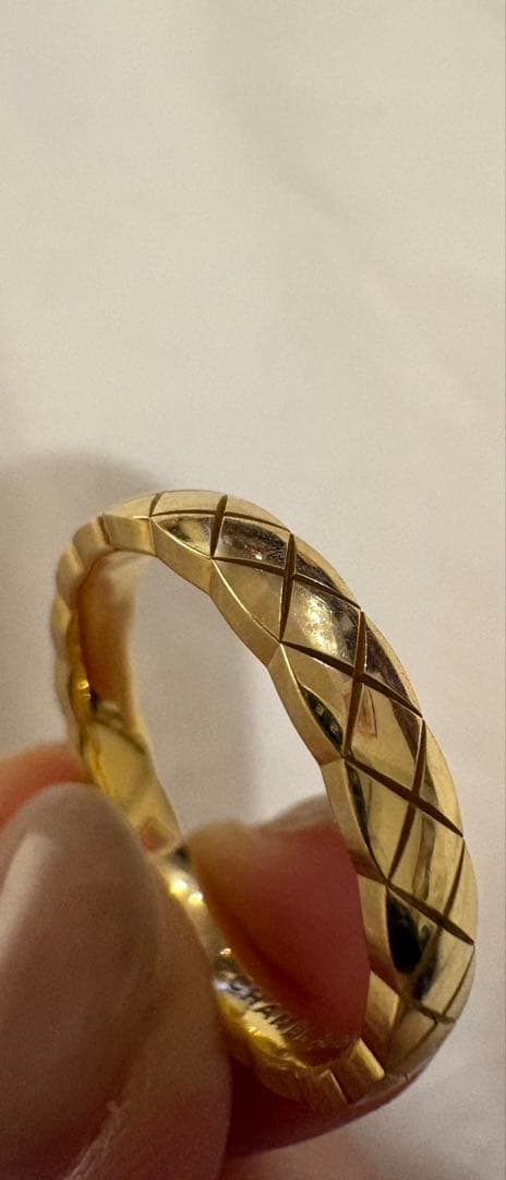 CHANEL / ココクラッシュ リング（18K イエローゴールド ミニモデル）