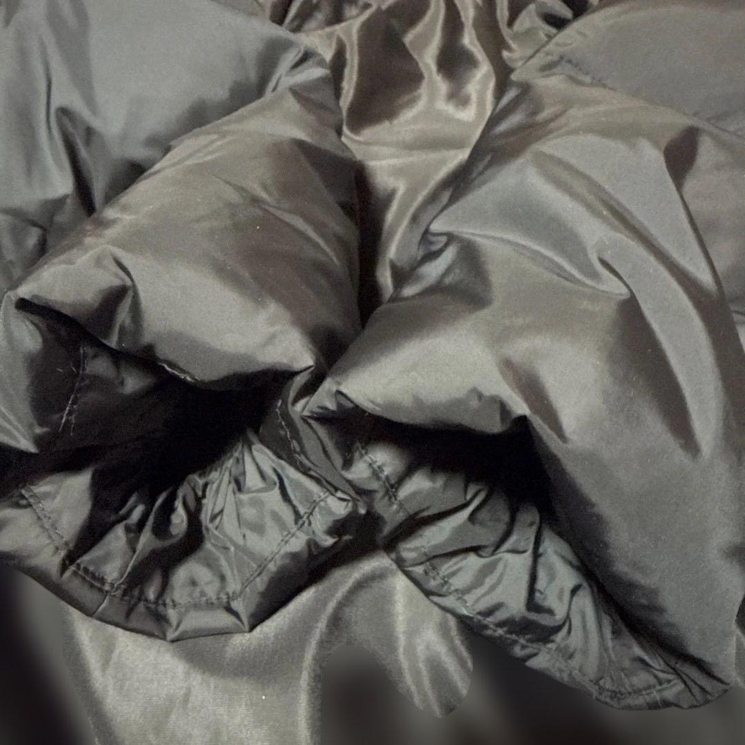 極美品　DESCENTE スーパーロングダウンコート メンズ Sブラック