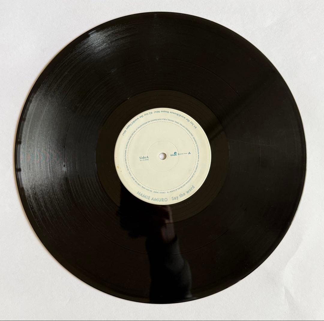 【NAMIE AMURO（安室奈美恵）】Say the word レコード