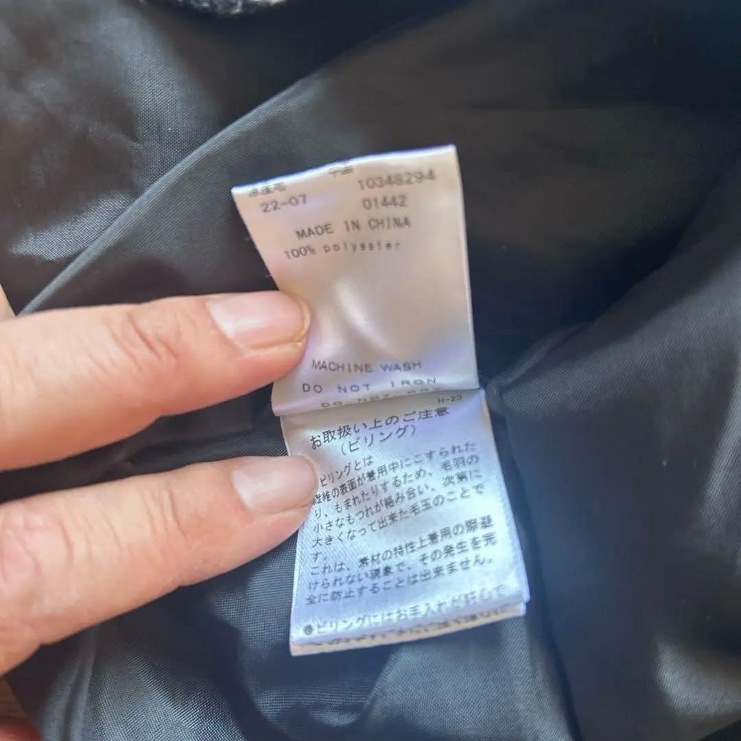 美品 ニューバランスゴルフ ボアフードベスト 0 モノトーン