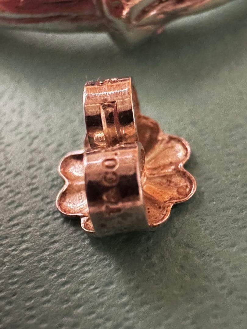 TIFFANY＆Co ティファニー バンブー フープ ピアス 片耳のみ約27㎜