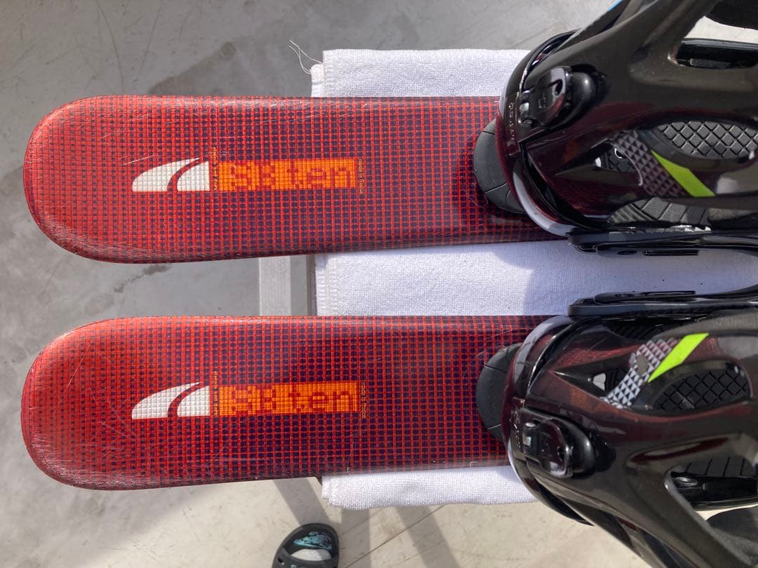 ショート(ファン)スキー　スノーボード　ブーツ用SALOMON×DRAKE 赤