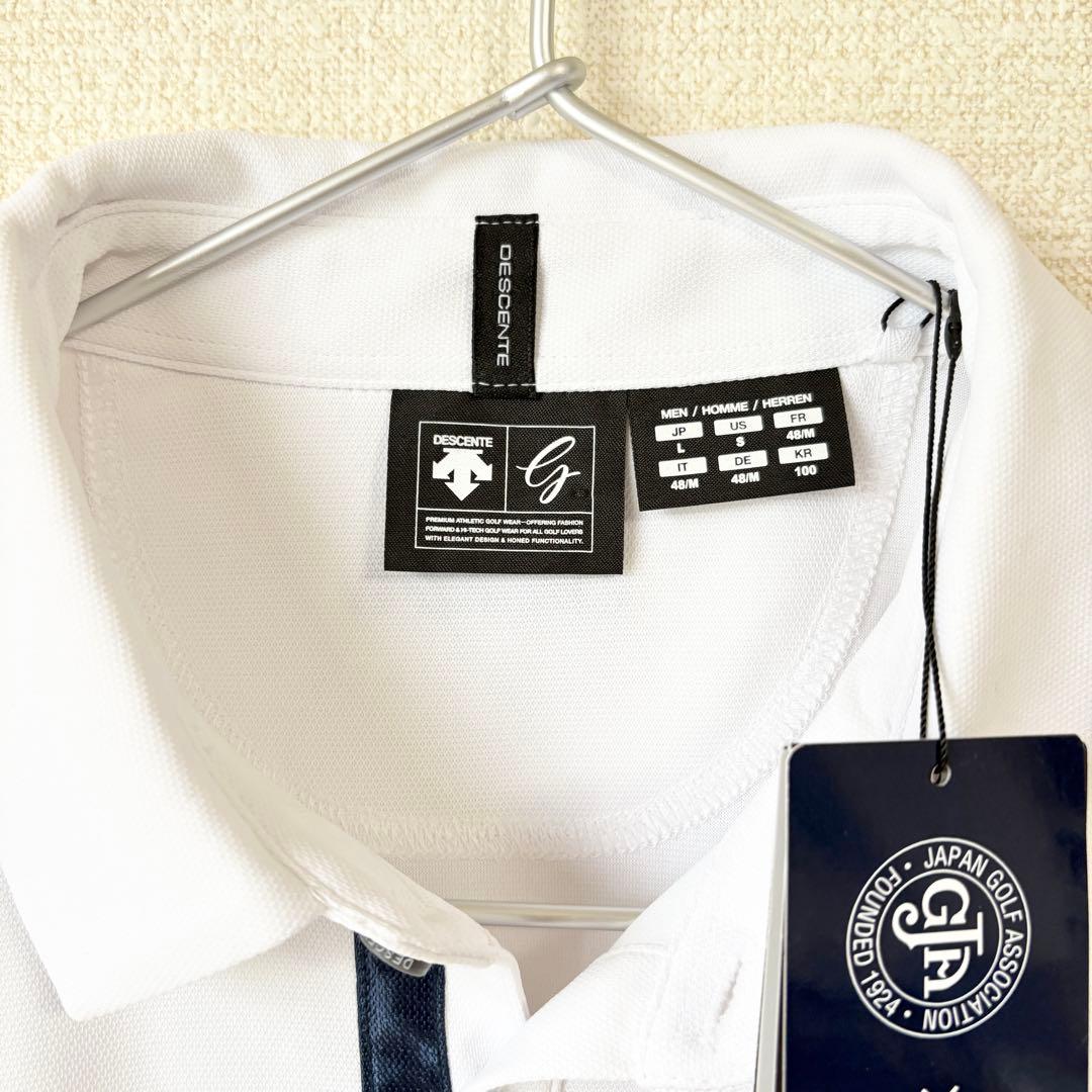 【新品】デサント ゴルフ 日本代表モデル ポロシャツL