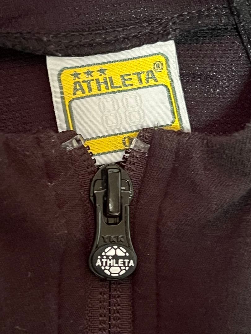 アスレタ　ライトスウェットZIPパーカー　Oサイズ