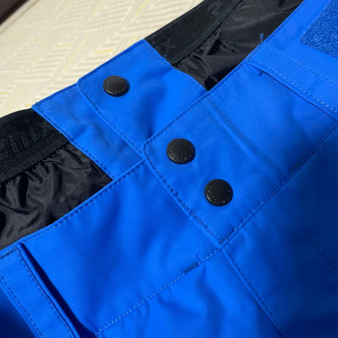 フェニックス　phenix スノーウェア　スキーウェア　XL ブルー×蛍光黄緑②