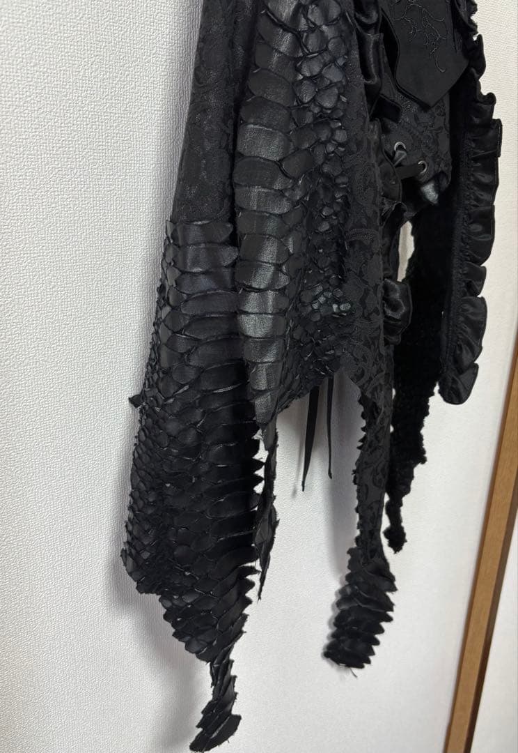 HYDE着用　h.NAOTO ドラゴンレザーベスト　初期モデル