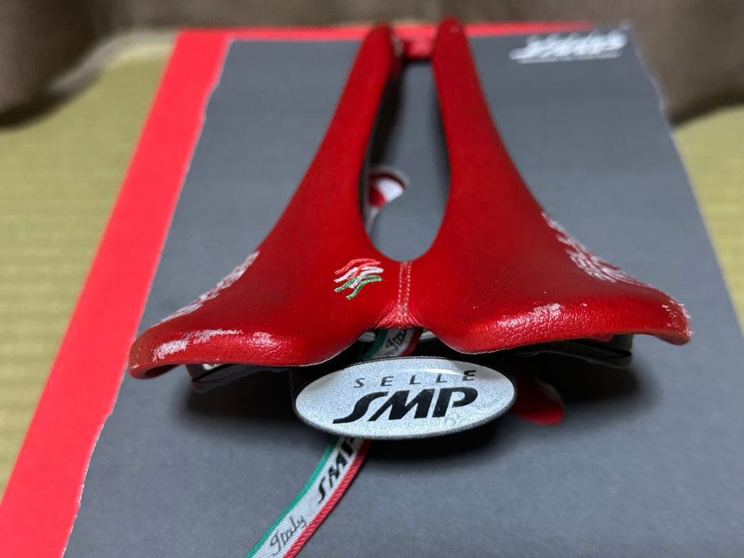 再値下げ‼️ Selle SMP comoposit レッド サドル