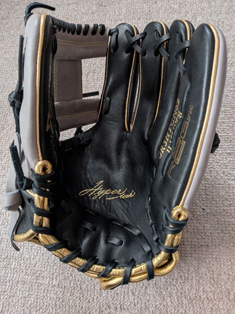 Rawlings Gold Glove 軟式グローブ 黒/灰色