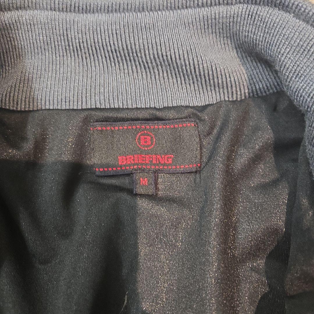 BRIEFING ハイブリッドジャケット ダウン Mサイズ グレー/ネイビー