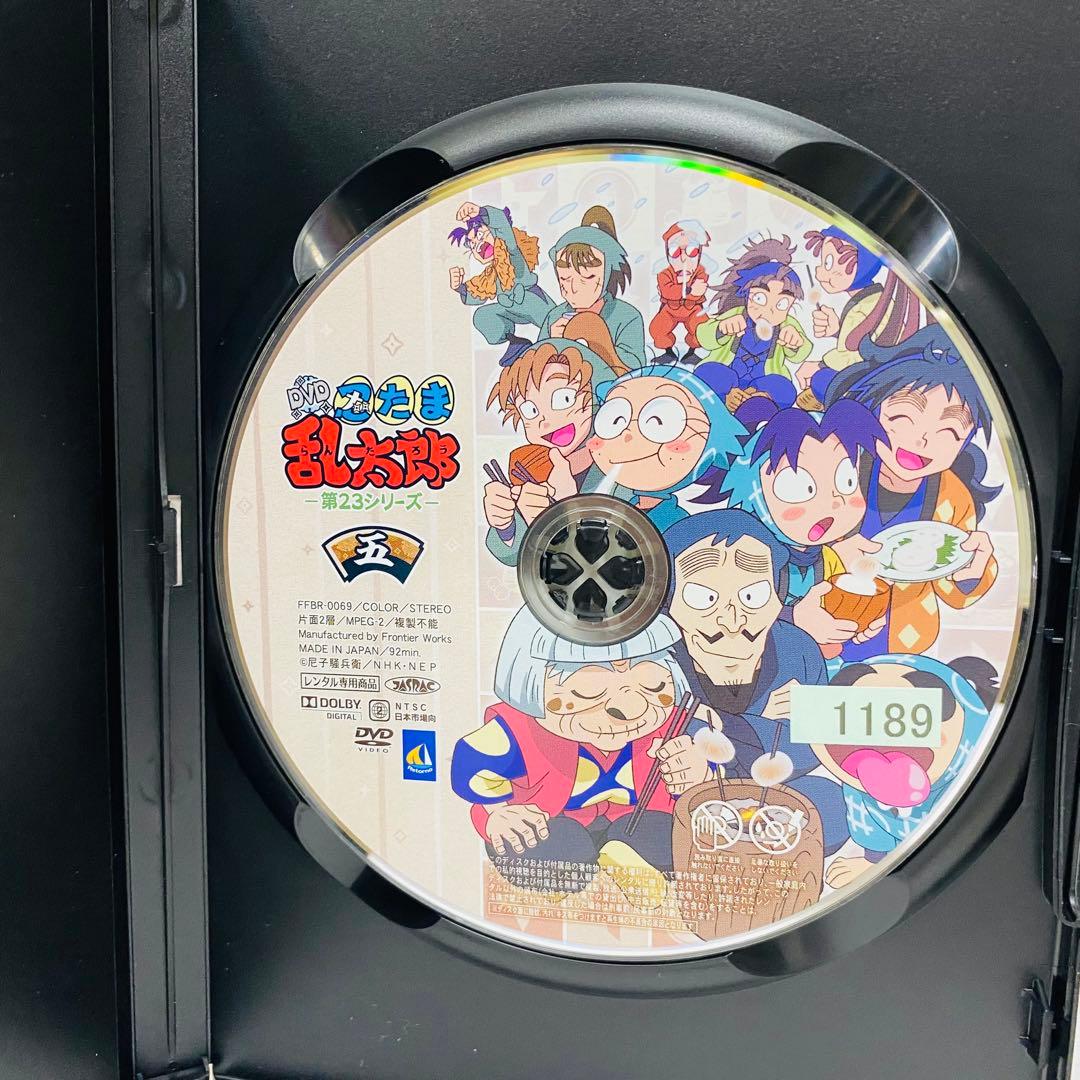 【新品ケース】DVD6巻　TVアニメ 忍たま乱太郎 第23シリーズ 全巻セット