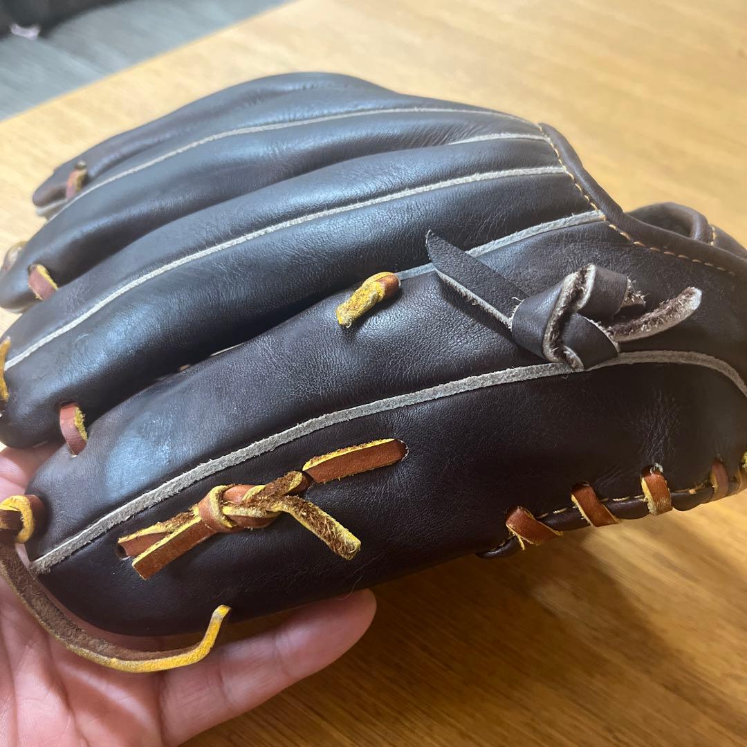 Zeemsジームス軟式内野手　翌日発送　三方親湯もみ型付け　使用回数少ない　美品