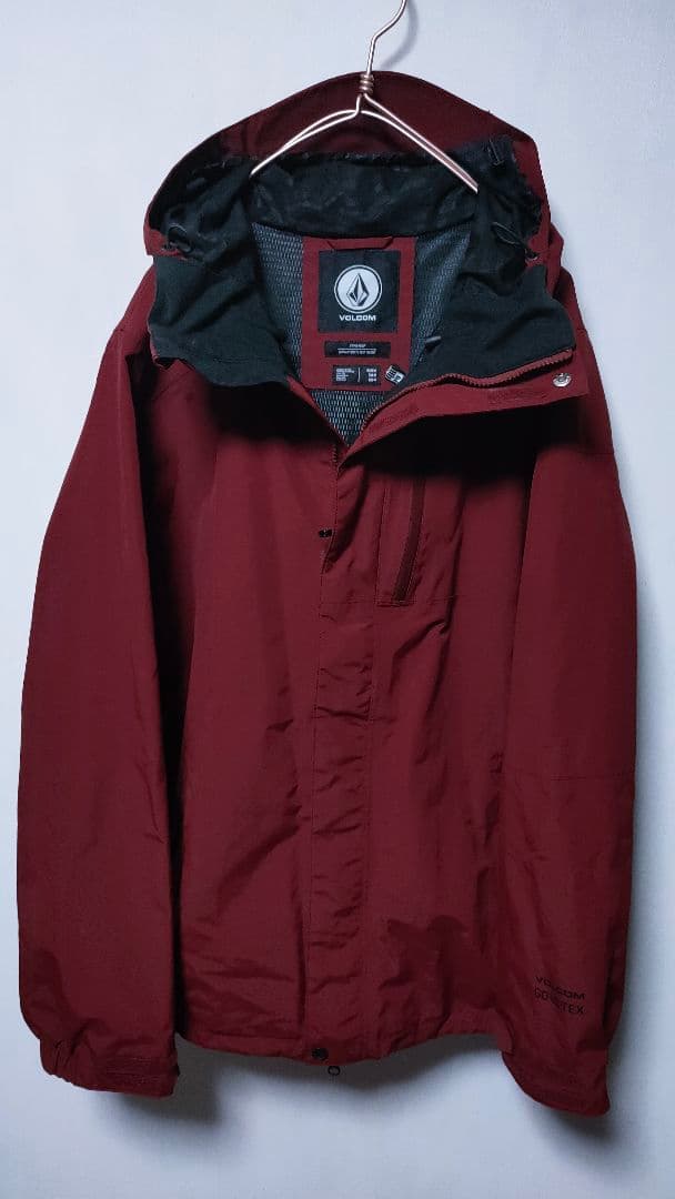 【ボルコム VOLCOM】スノーボードウェア ゴアテックス エンジ ボルドー