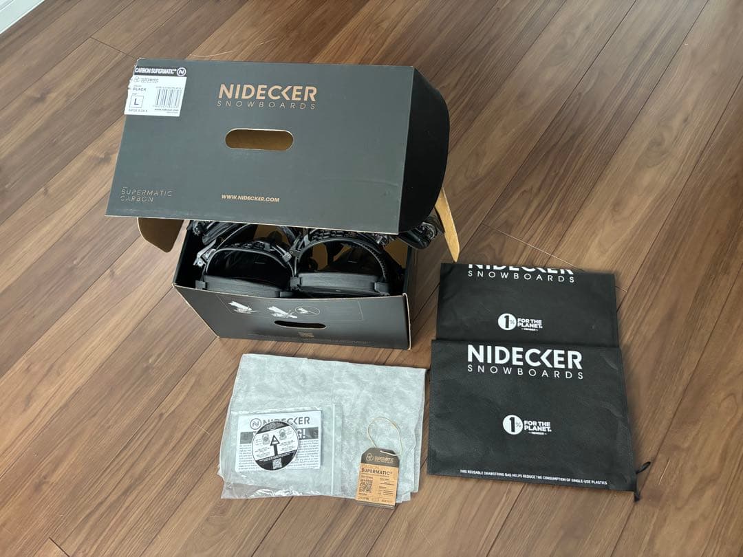 【最上位カーボン】Supermatic（L）Nidecker BLACK