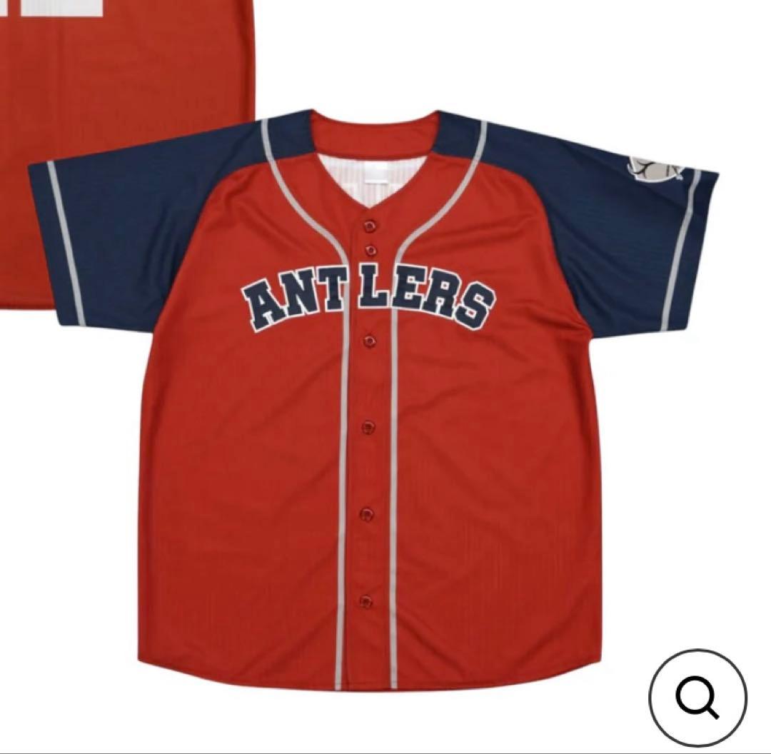 鈴木優磨ラグランベースボールシャツ（レッド×ネイビー）