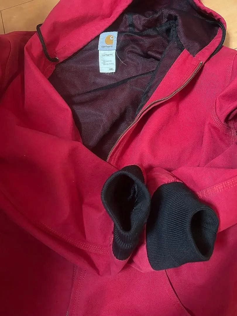 希少 超美品！Carhartt カーハート アクティブジャケット レッド XXL