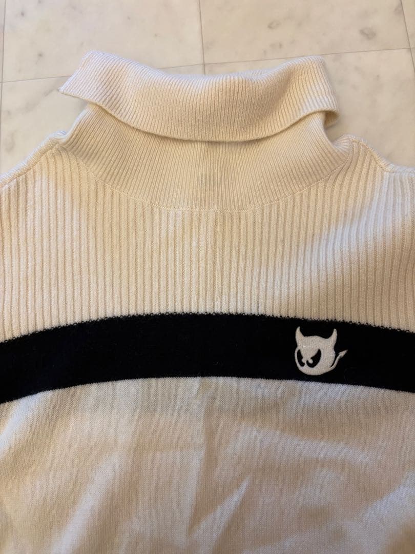 WAAC ワック カシミヤ　タートル　ニット