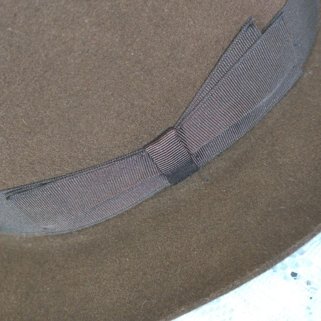 イタリー製ボルサリーノハット美品 57 送料込み