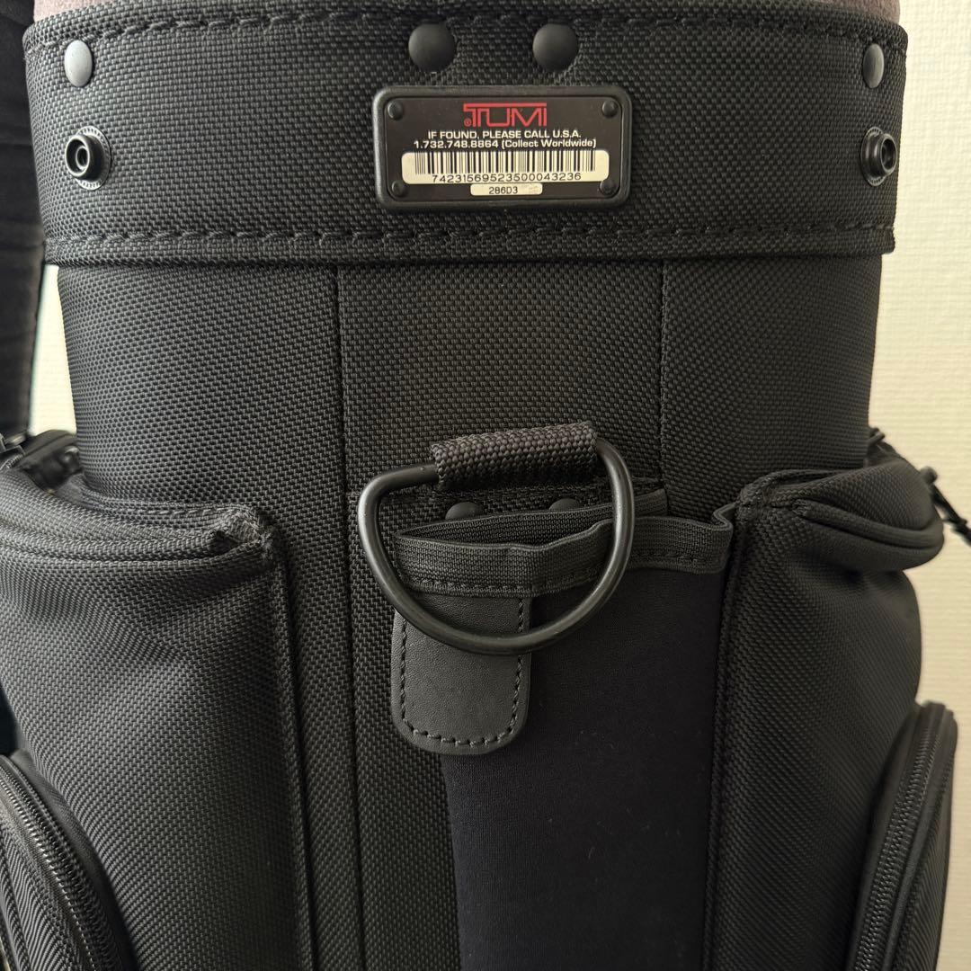 TUMI キャディバッグ バリスティックナイロン　黒　9.5型相当　トゥミ　ツミ