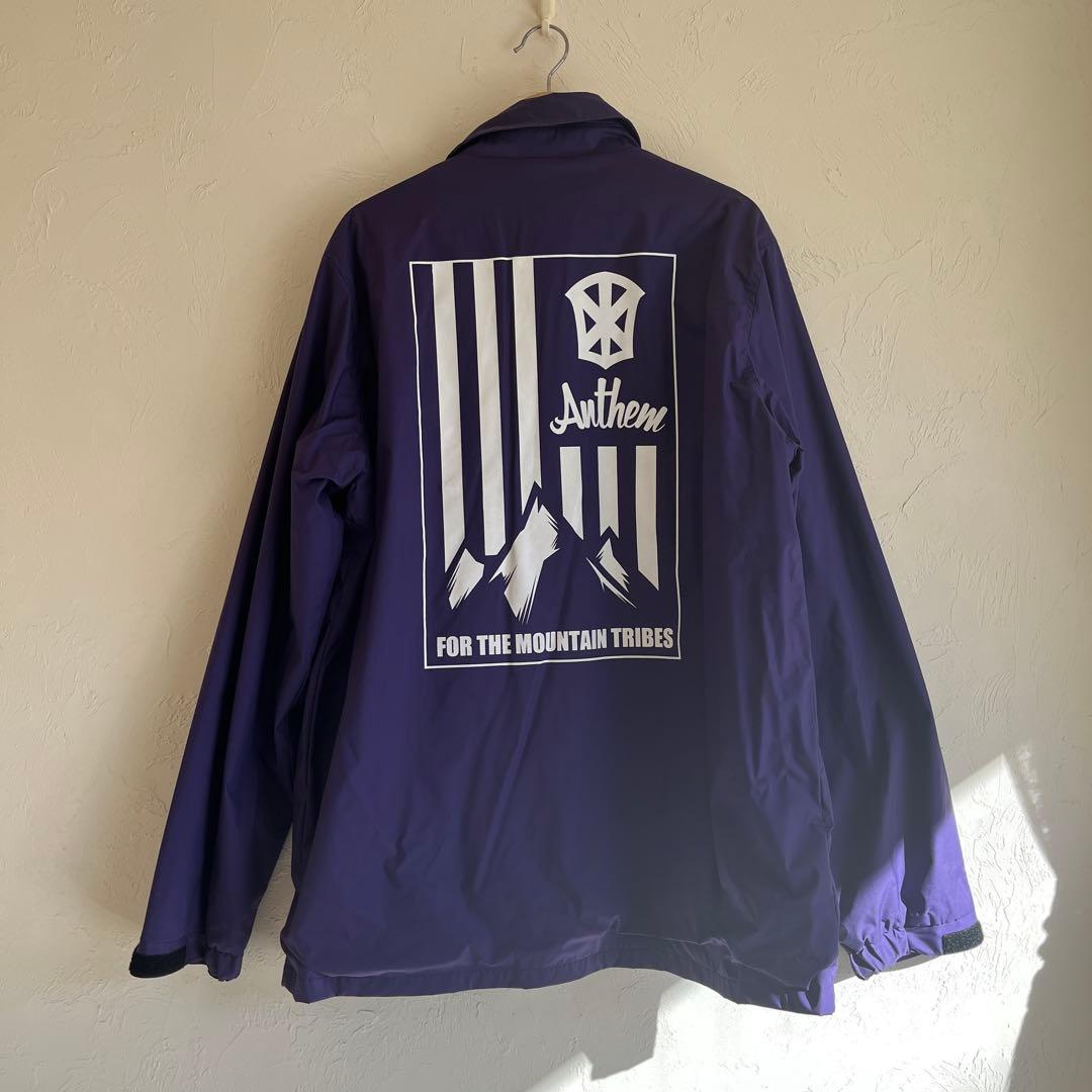 Anthem コーチジャケット /スノーボードウェア / パープル