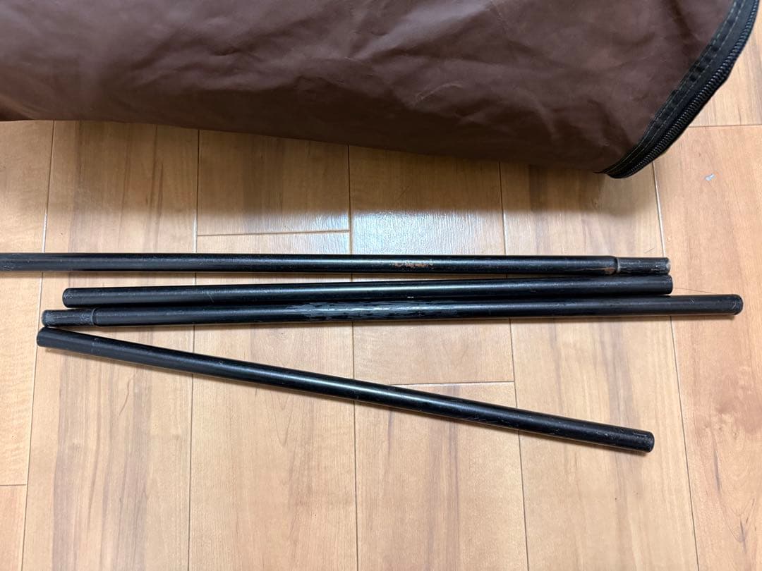 オランダ軍　ダッチアーミーテントＤＰＭ迷彩　補修跡有り