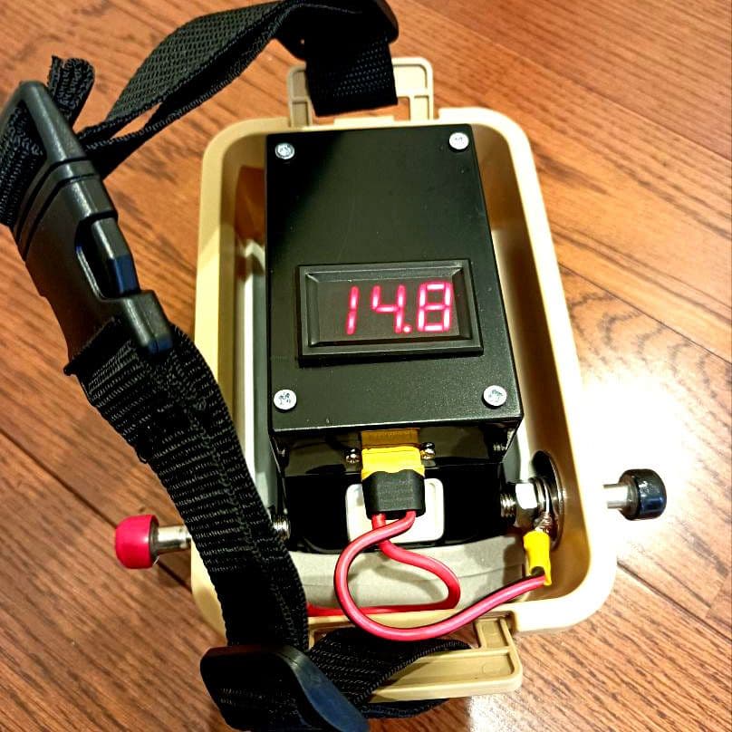 電動リール用マキタバッテリー18V&14.4V対応アダプター