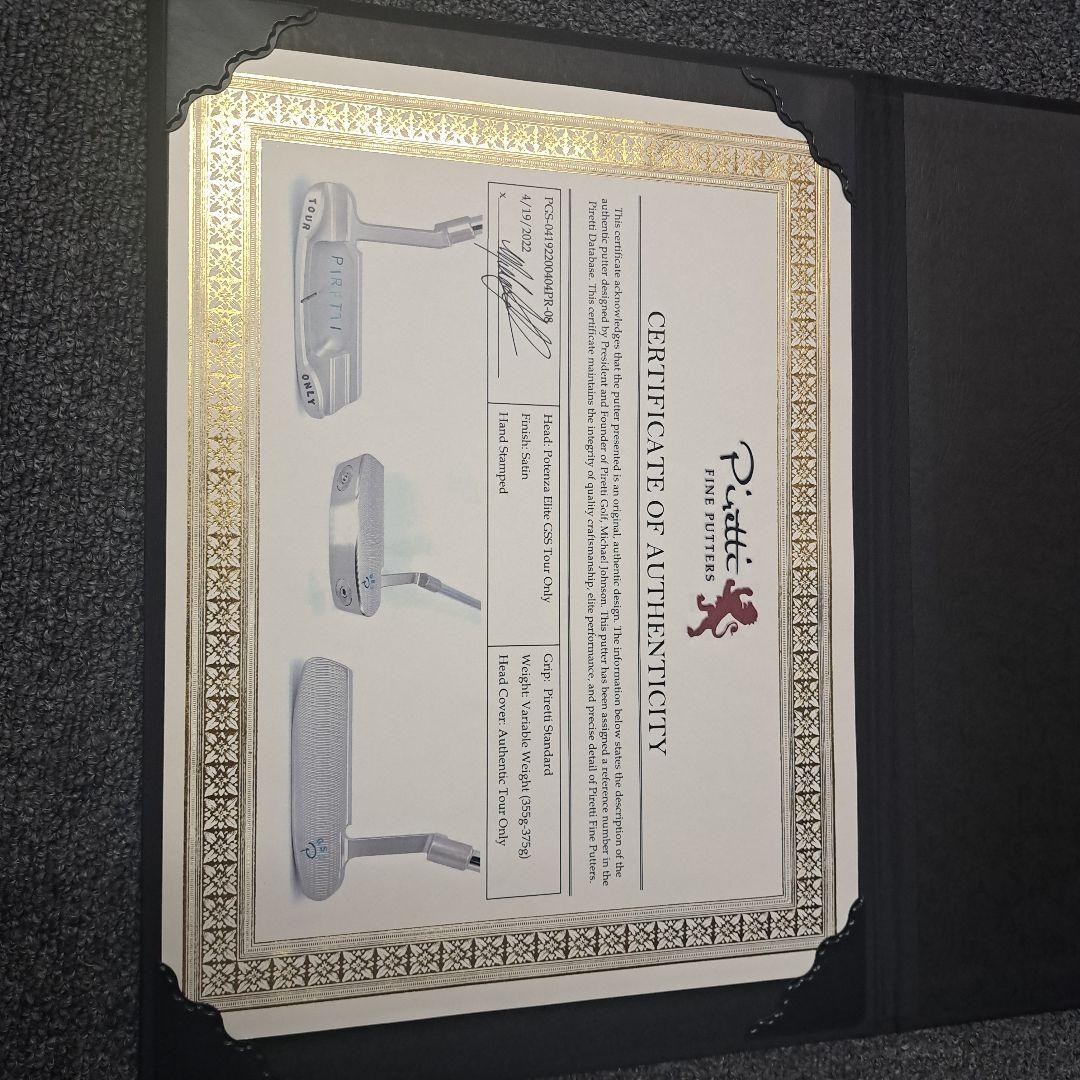 ピレッティ piretti Potenza Elite GSS ツアーパター