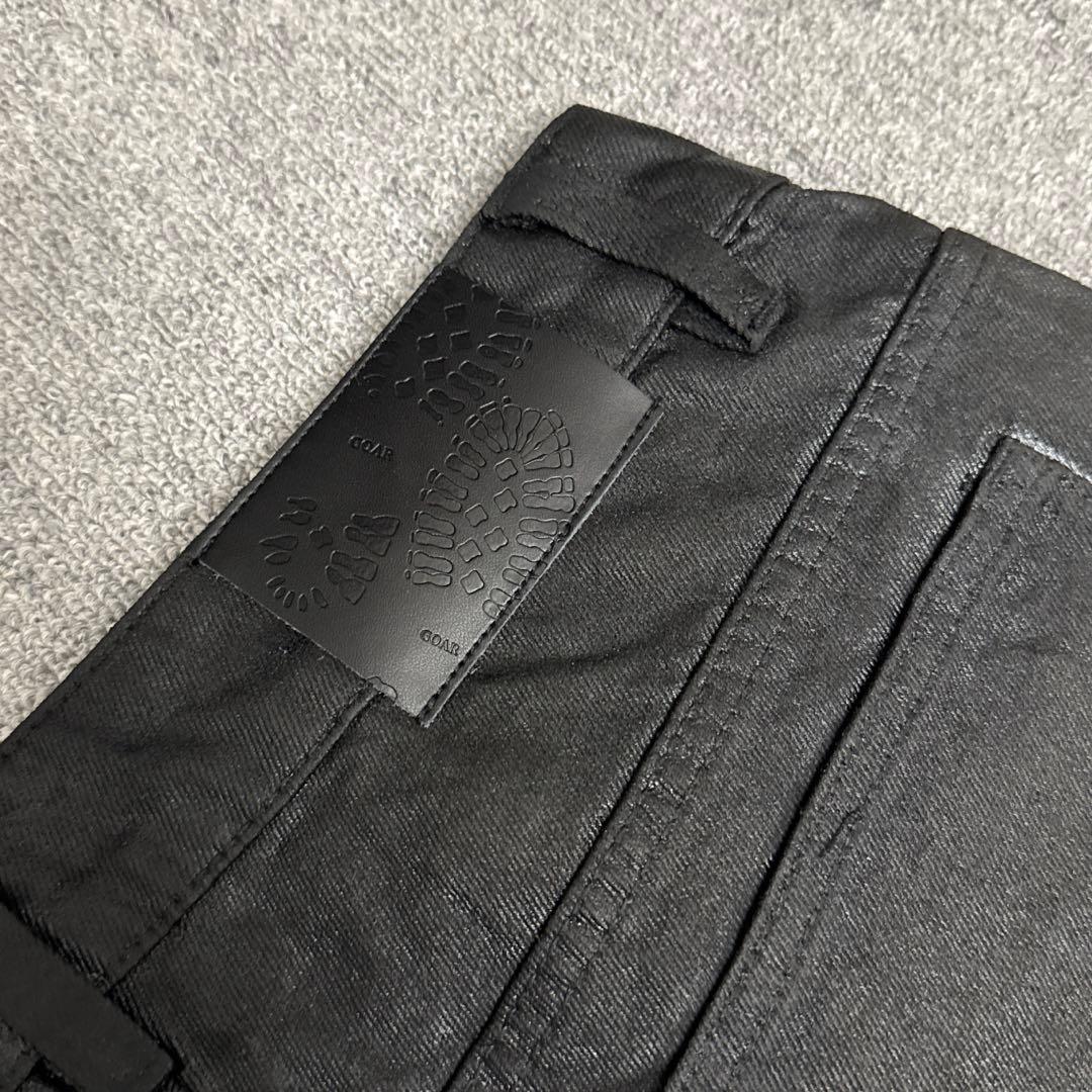 パンツ goar.archive STRAPPED BAGGY OIL PANTS