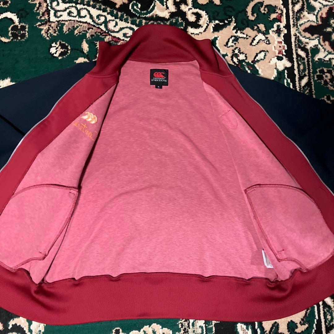 canterbury カンタベリー XL トラックジャケット 刺繍　ワッペン