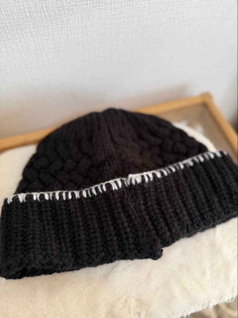 Darich DDロゴバスケットニットビーニー　BLK