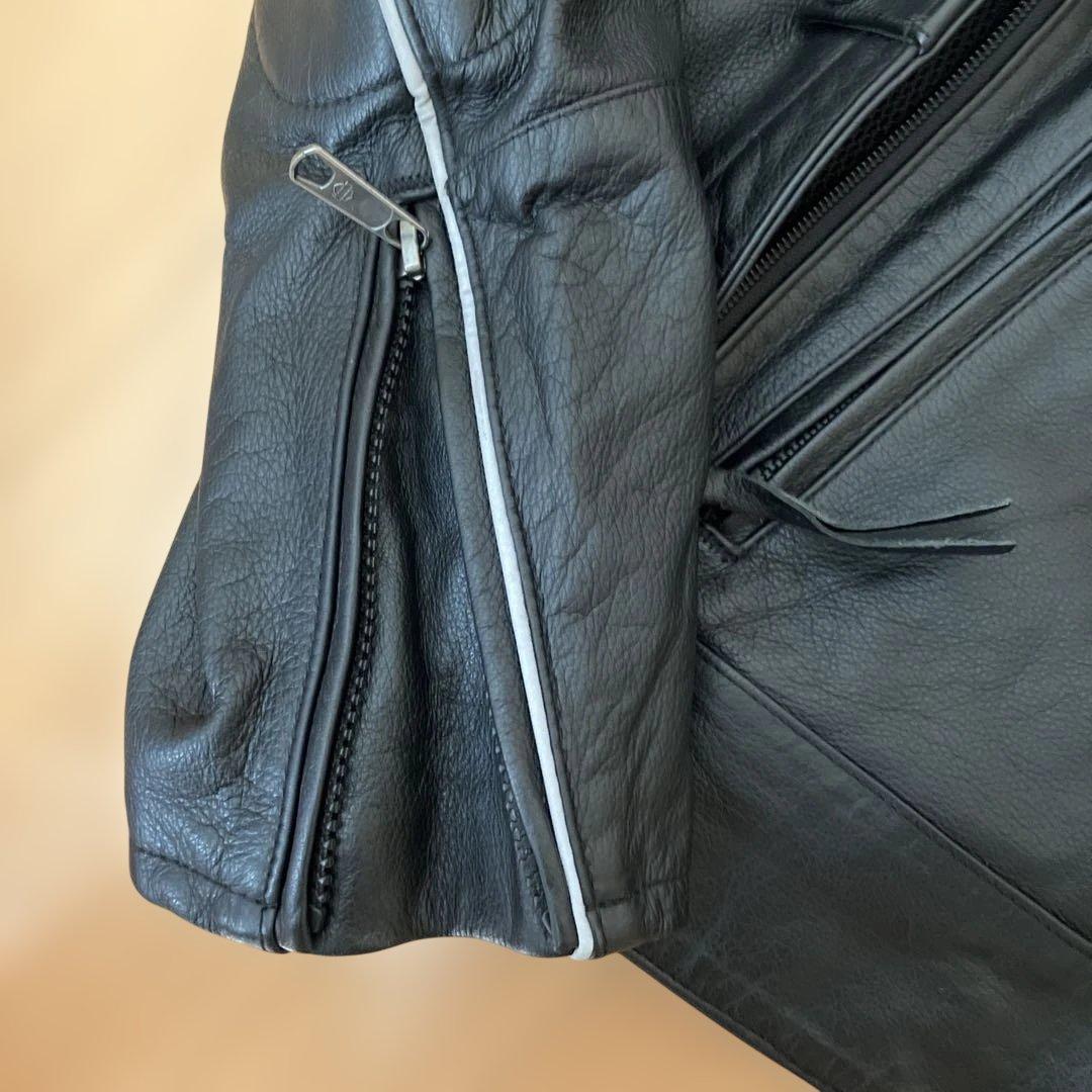 HARLEY DAVIDSON シングルライダースジャケットＬ