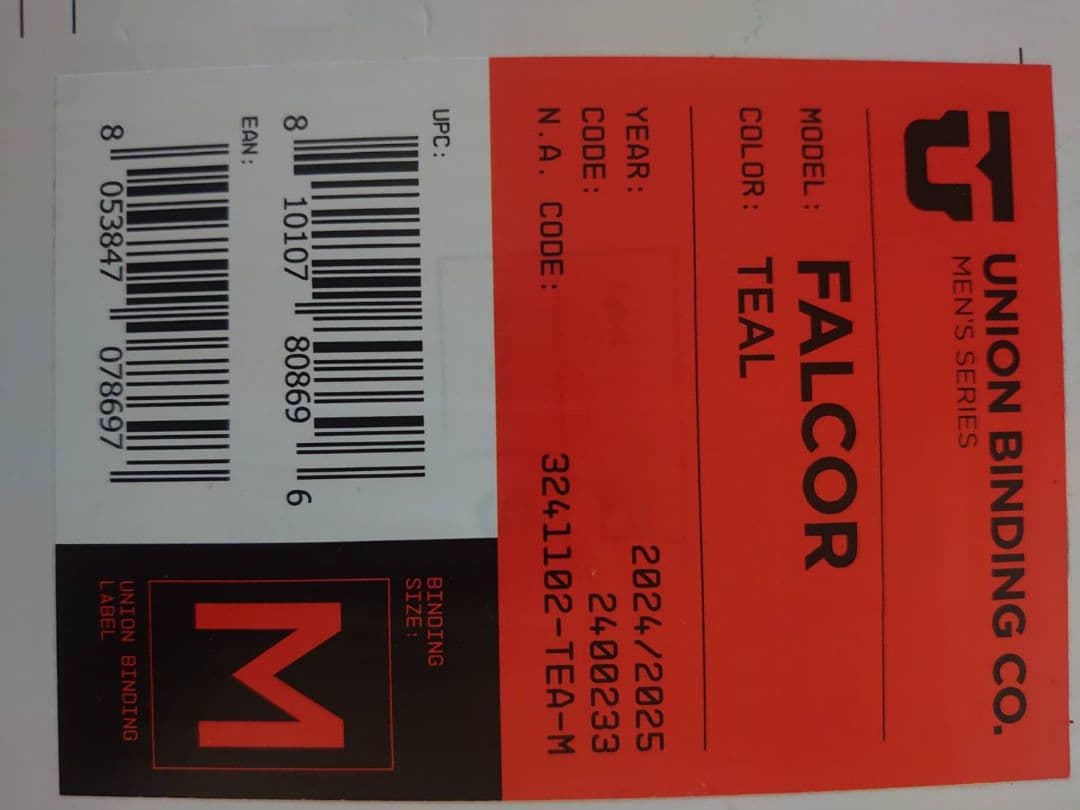 UNION Binding FALCOR ユニオンビンディング ファルコア