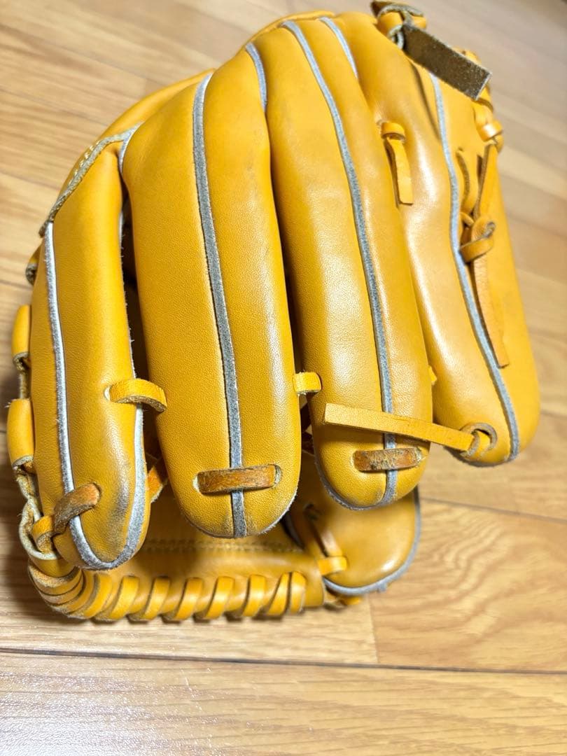 リンドスポーツ 硬式グローブ ラベルなし 投手 オールラウンド 練習用 軟式