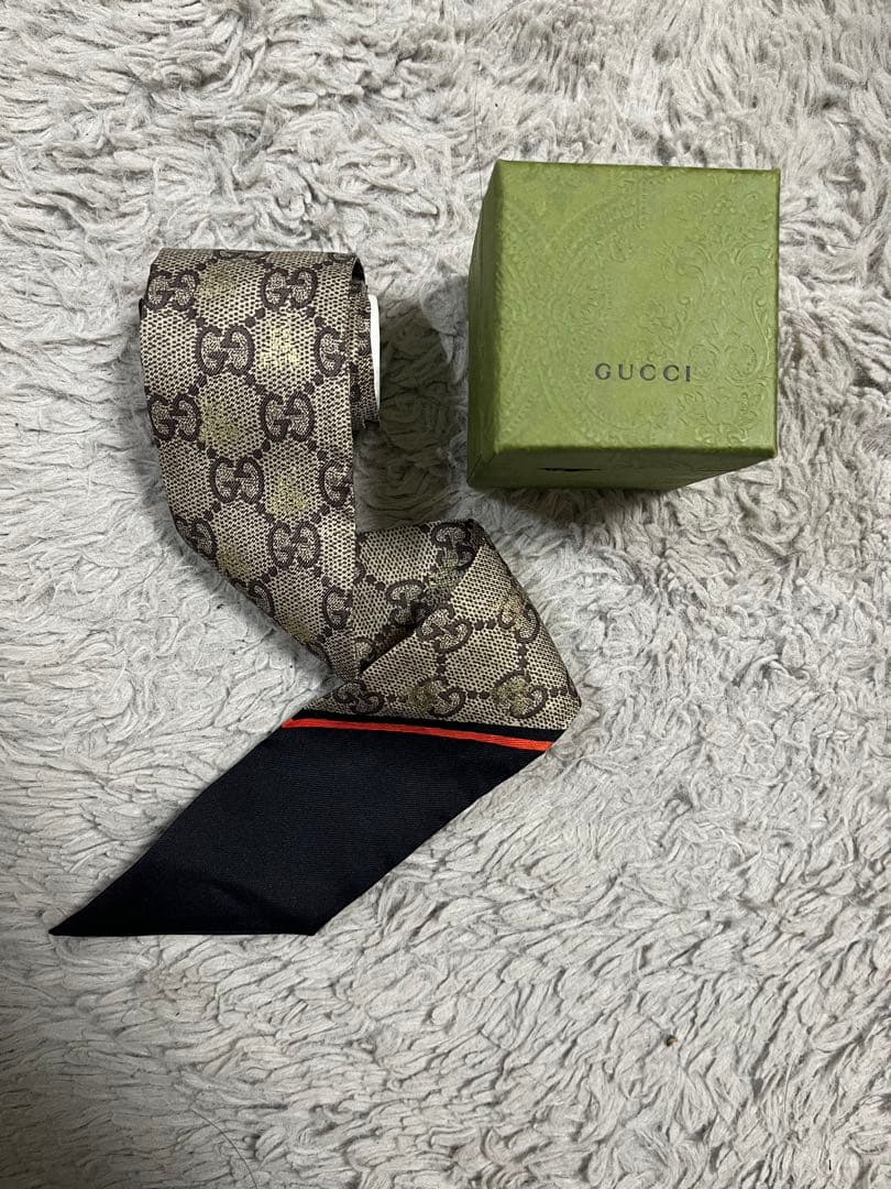 GUCCI GGパターンスカーフ　ミッツァ