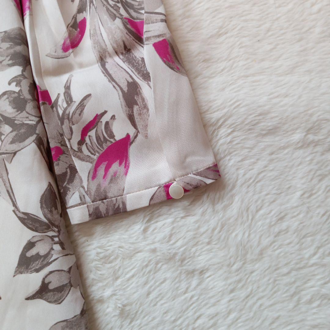 美品　タグ付き　ポールスチュアート　オリエンタルフラワープリント　ワンピース