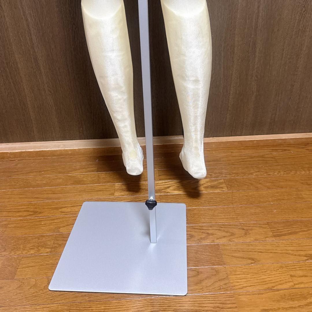 【手渡し／5,000円引】180cm フレキシブルマネキン 男性　土台付き