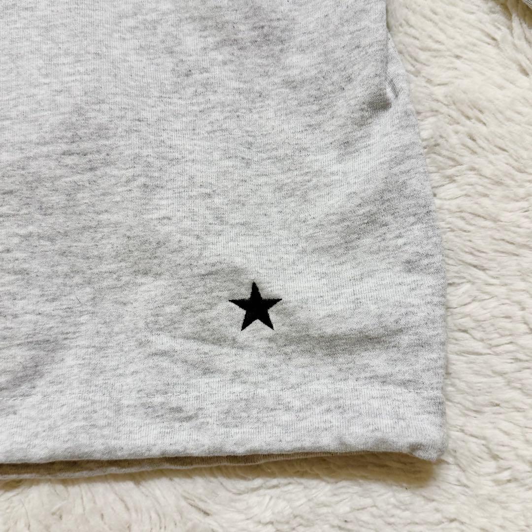 M&M ロゴバックプリント スウェット コーチジャケット スター刺繍 L