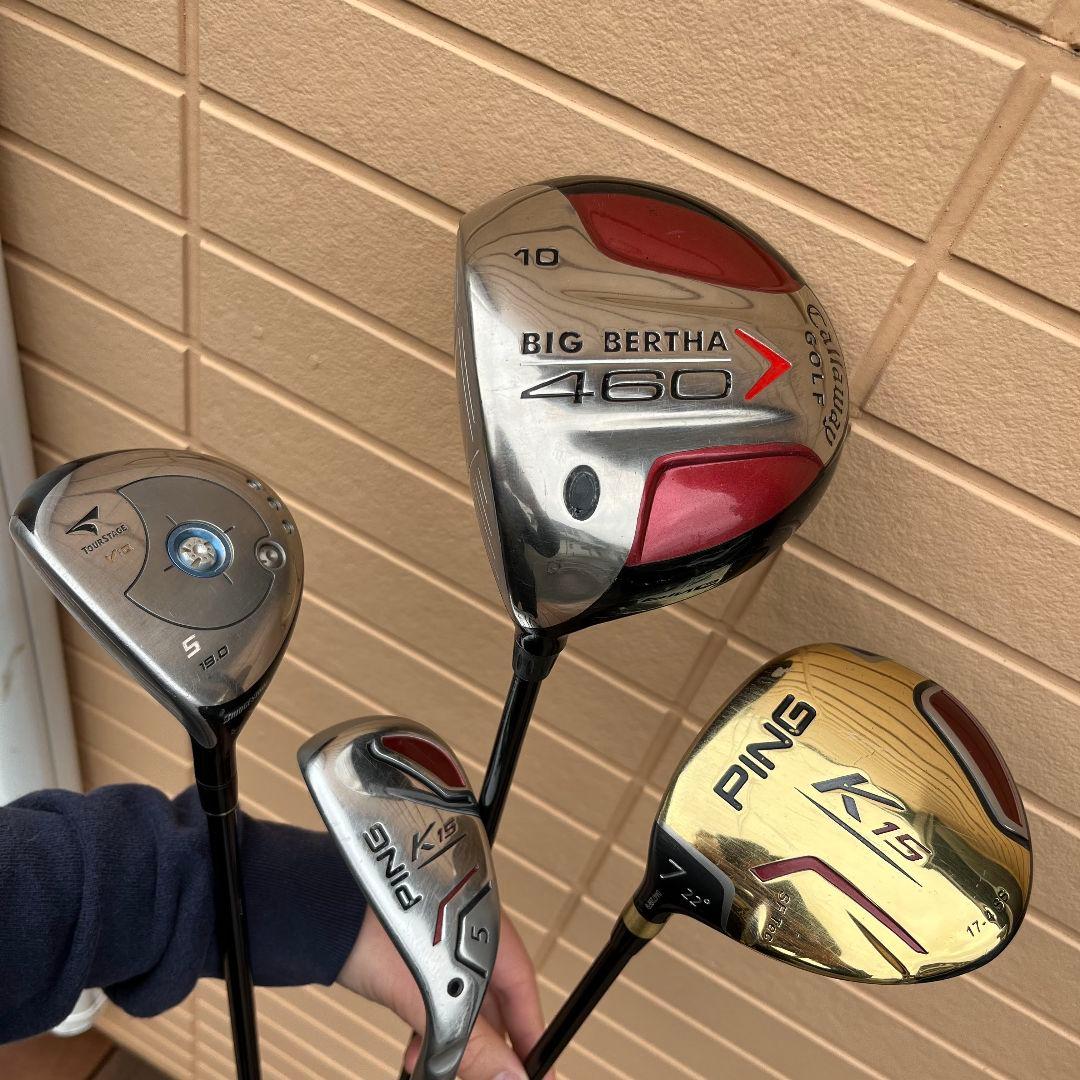 LANVIN キャディバッグ クラブ一式14本