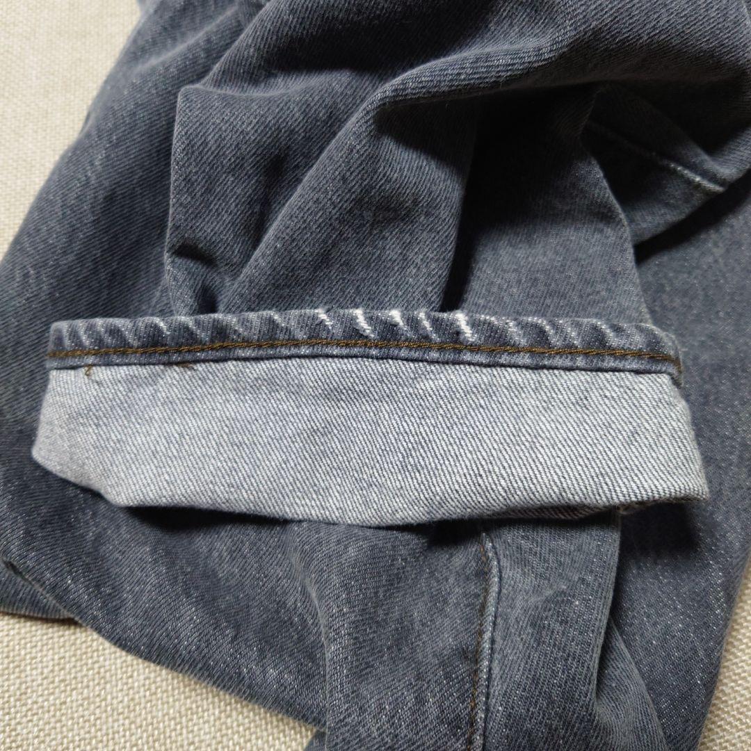 Levi's 501-0658 1985年 ブラックデニム 先染め　内股シングル