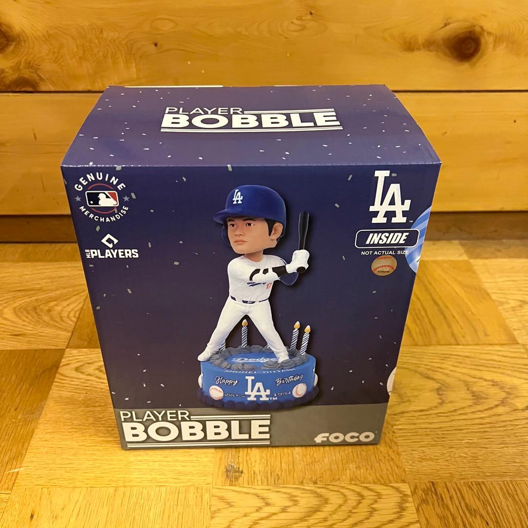【世界300個限定】大谷翔平 バースデーケーキ ボブルヘッド 誕生日 ドジャース