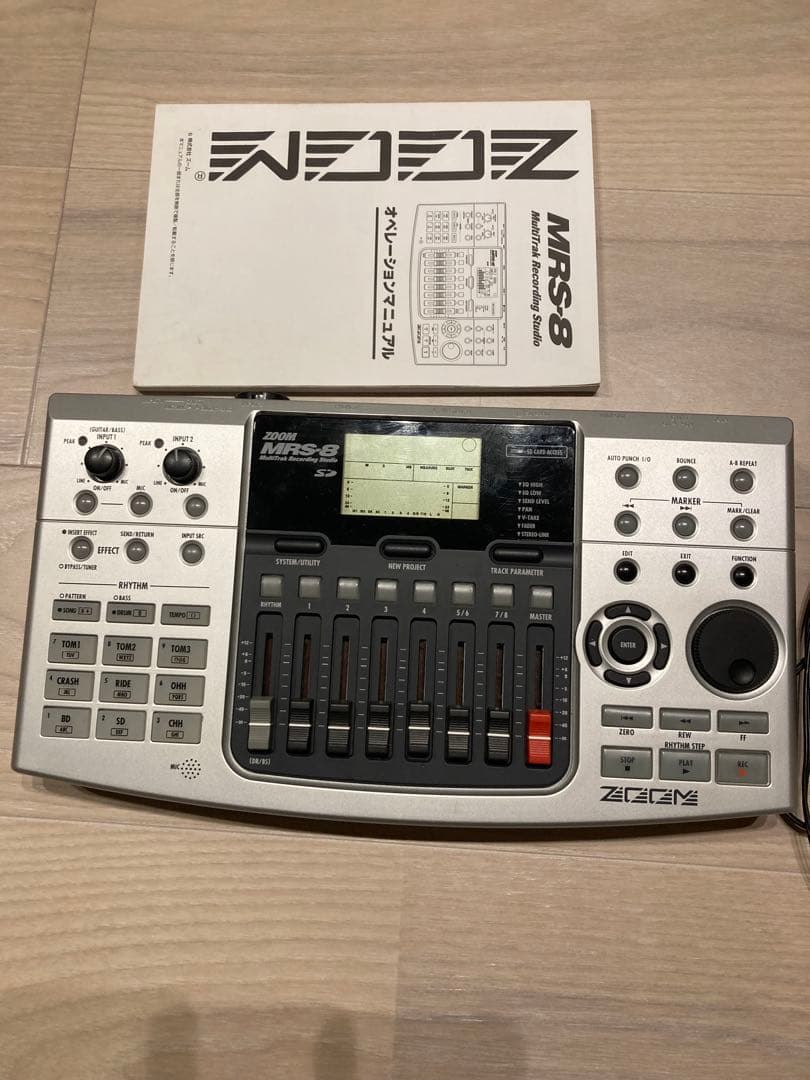 【完動品】ZOOM MRS-8 マルチトラックレコーダー　MTR