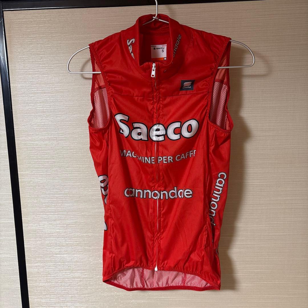 【新品】キャノンデール サエコ ジャージ、ビブ×2、ベスト ソックス 5点セット