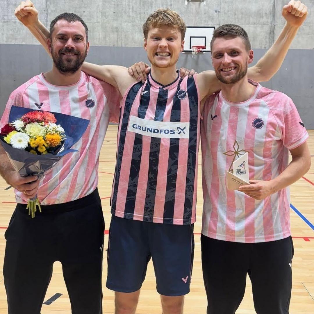 【Lサイズ新品】VICTOR バドミントンシャツ アントンセンモデル【即購入可】